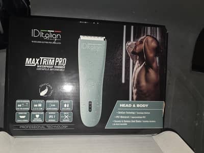 Waterproof Cordless Body & Head Trimmer – IPX7, Dual