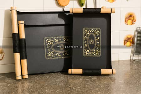 3 pcs Serving Trays - Metal Serving Trays - Trays for Tea and Food