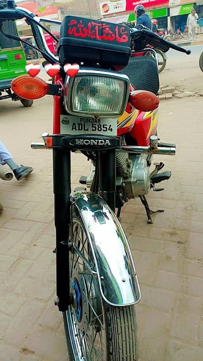 Honda CG 125 2021 Red Color