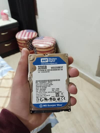 Wd Scorpio Blue 320GB HDD