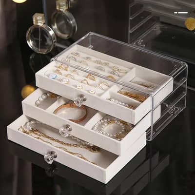 3 Drawer Jewellery Organizer