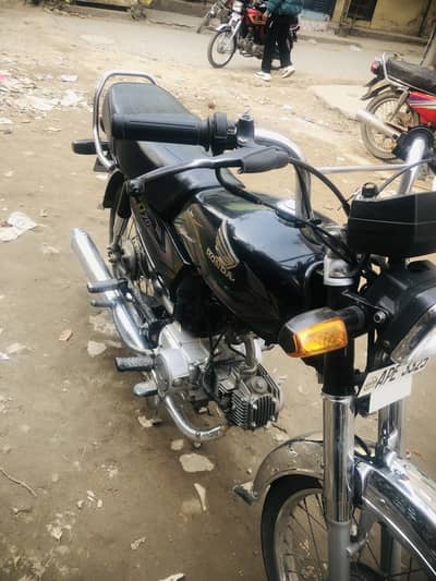 Honda 70cc brand black total genuine