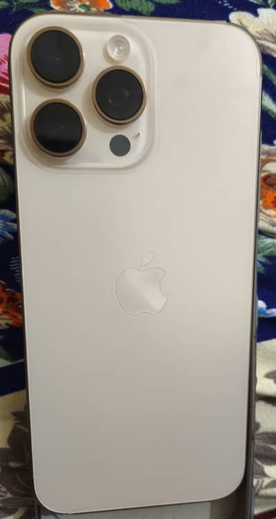 iPhone 16 Pro Max PTA Approved Dessert Titanium