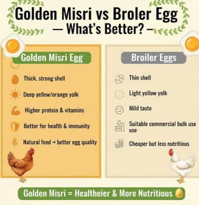 "Back Yard Chickens"Golden Misri Desi Eggs