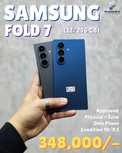 Samsung Fold 7 PTA Approved 12/256gb