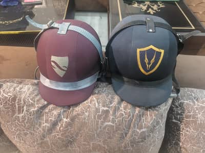 Horse ridding helmets one time used only