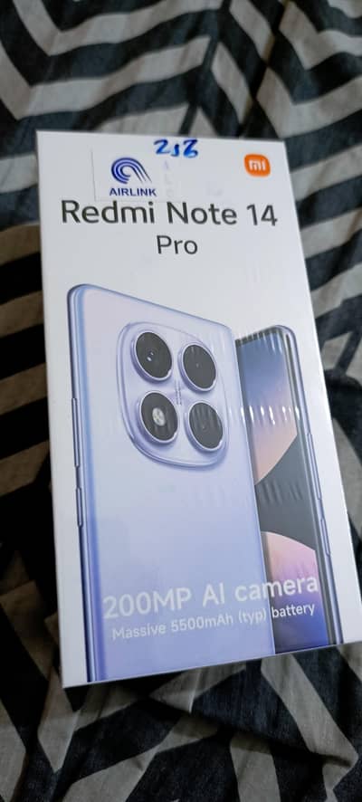 Redmi Note 14 Pro 8/256 PTA Approved