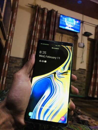 Samsung Note 9 non pta 6gb 128gb Panal ma green shade