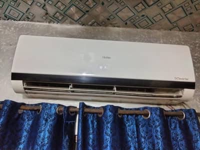 haier dc inverter ac 1.5 for sale, 9.5 condition