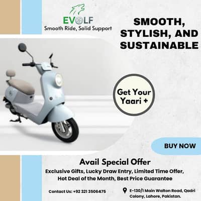 YAARI PLUS Electric Bike,Electric Scooty,Ev Scooter-Special Offer