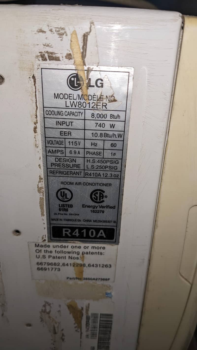LG window ac 2