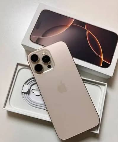 iphone 16 Pro Max Mobile 256 Gb Complete Box 2Month sim time