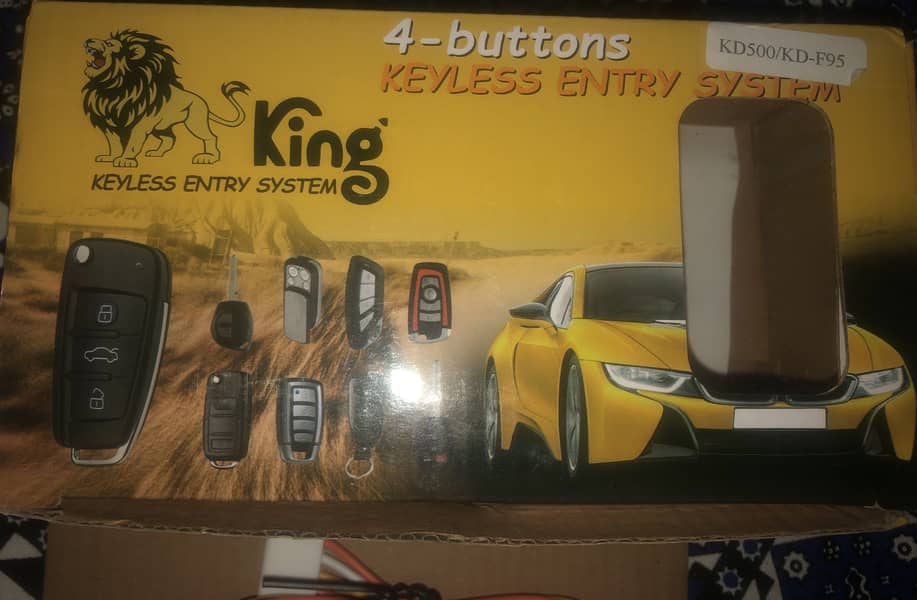 Keyless central lock system 0