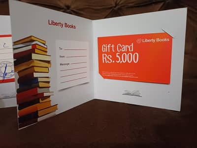 Liberty Books Shopping Credit - Rs 8,000 Total (Discounted)