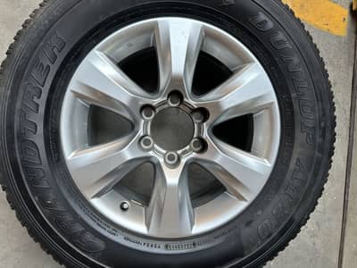 Tyres with Rims (Dunlop)