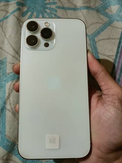 iPhone 13 Pro Max PTA approved , premium white colour