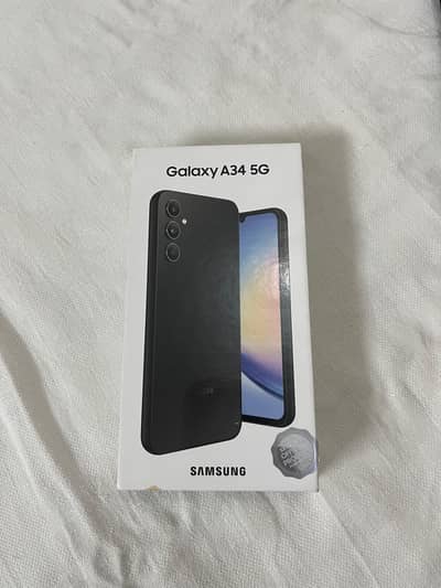 Samsung Galaxy A34 5G | Official Pta Approved | With box