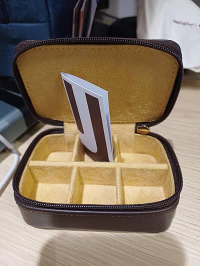 Zipper Cufflink Case - Jaferiees Oriainal Brand New