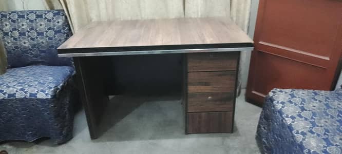 wooden table