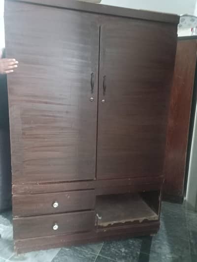 solid wood cupboard