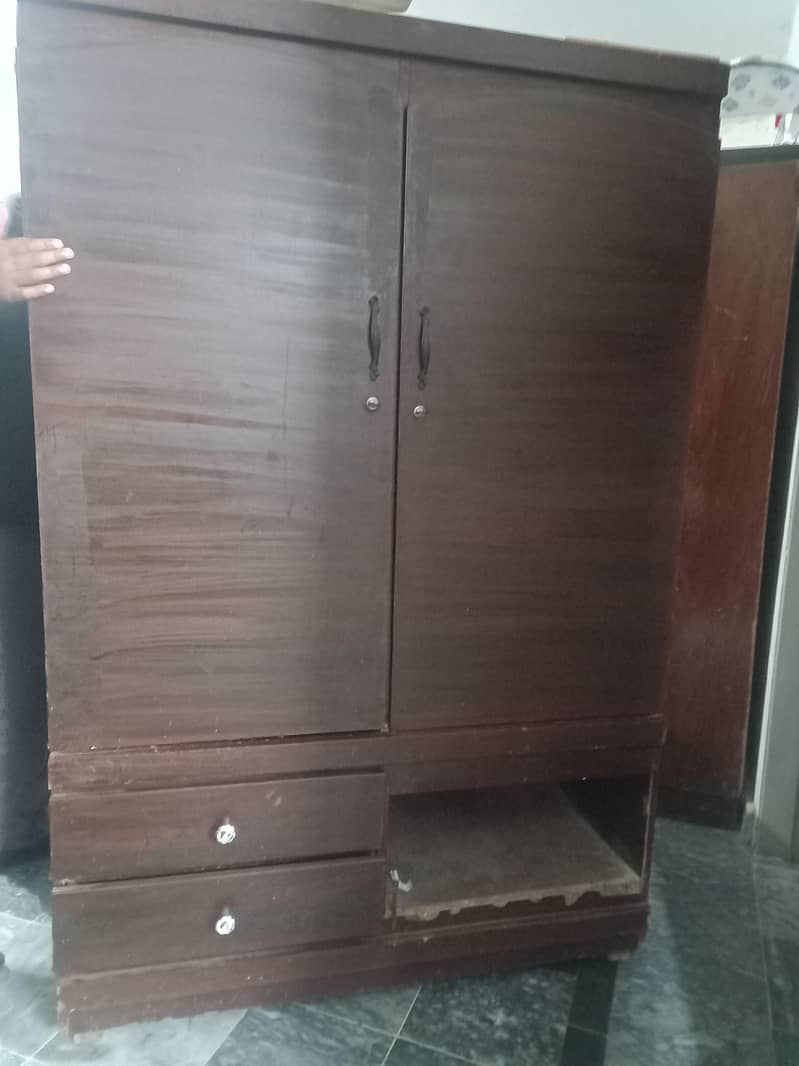 solid wood cupboard 0
