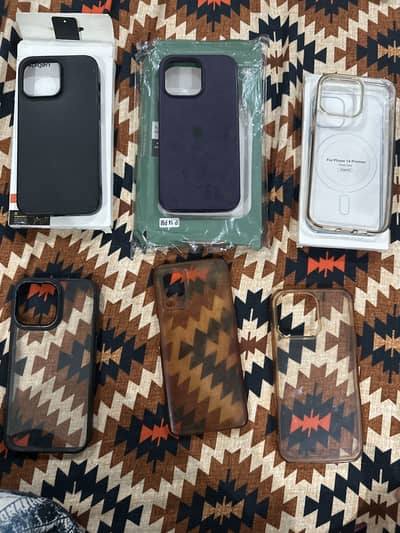 Set of 6 Luxury Mobile Covers - iPhone 14 Pro Max & Android