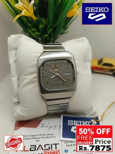 Seiko 5 Citizen Orient Automatic Pre-Owned watch Japan 03161737353