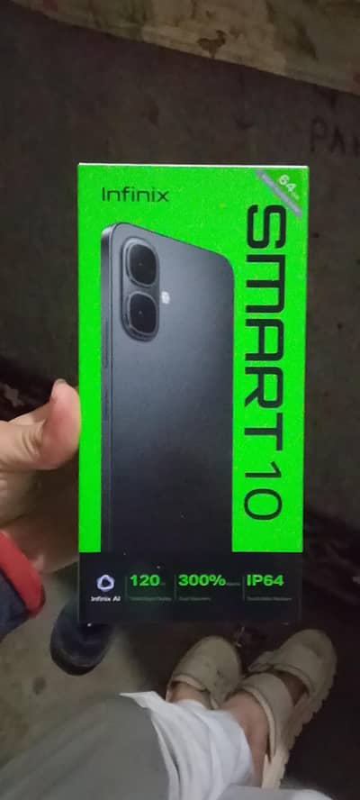 infinix Smart 10 open box charging Sath ha All ok