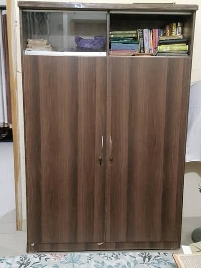 2 door almari plus shelf