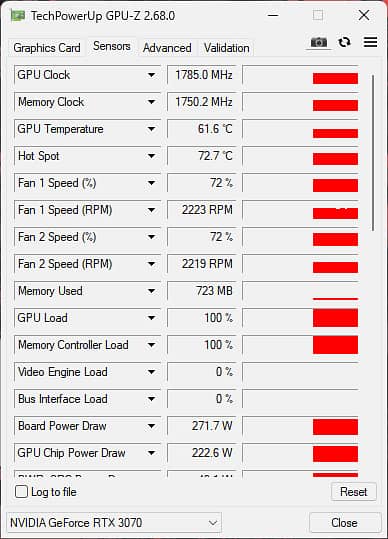 EVGA RTX 3070 FTW3 ULTRA 7