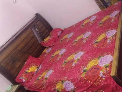 "Wooden beds etc. . . – Strong & Neat Condition"