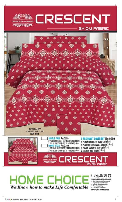 Bedsheets in premium quality