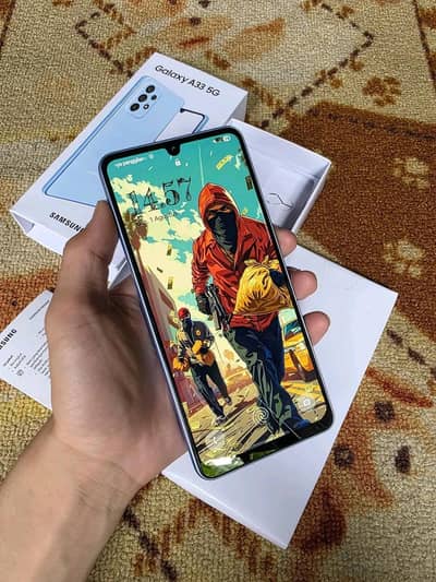 Samsung Galaxy A33 5G 12 gb ram 256gb my WhatsApp number 03193220605