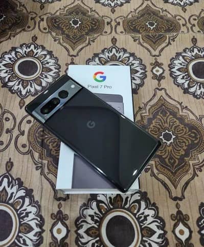 Google Pixel 7 pro complete box urgent sale connect wtp no