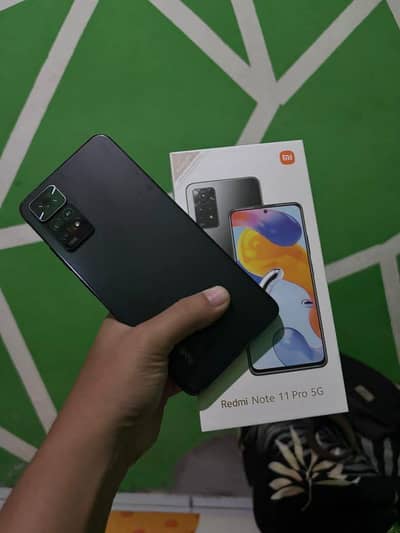 Redmi Note 11 Pro 10/9 Condition 8/128 Official PTA Dabba Charger Sath