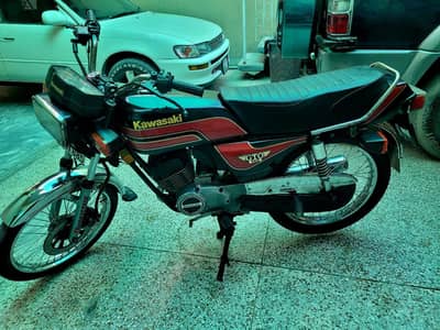 KAWASAKI GTO 125 TOTAL JENUN BIKE PRICE FINAL 1991 MODEL FIRST OWNAR