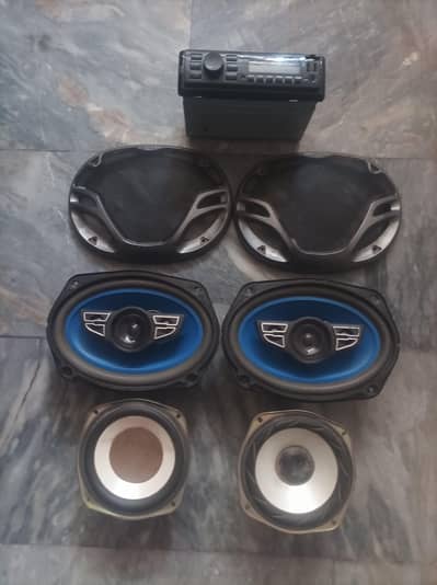 car single din mp3 player with 4 speakers