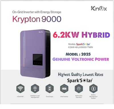 Knox  Inverter 6kw pv9000