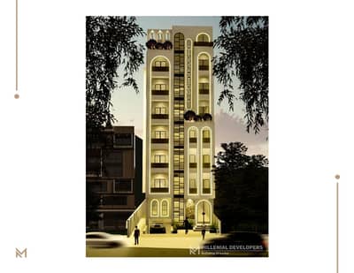 500 Sqft Luxury Brand New Apartment Available For Easy Installment in johar town phase 2 Near Emporium Mall and Trade Center.