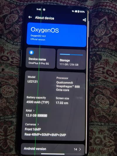 one plus 9 pro as secondary phone 12/256