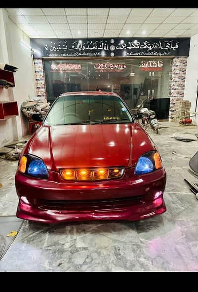 Honda civic 1997 fully modified outer shower for fresh look