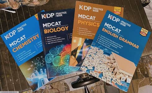 Set of 4 KIPS MDCAT practice book - 4 edition