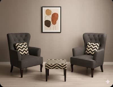 Very beautiful Luxury diamond foam chairs with table03335138001