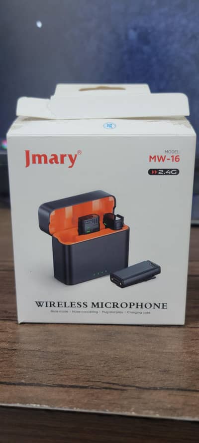 Jmary Wireless Microphone - Just Box Opened - Not a single time used