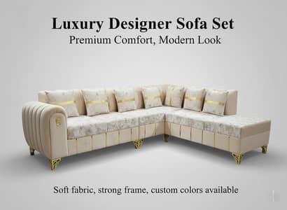 brand New elegant design L shape corner sofa in molty foam