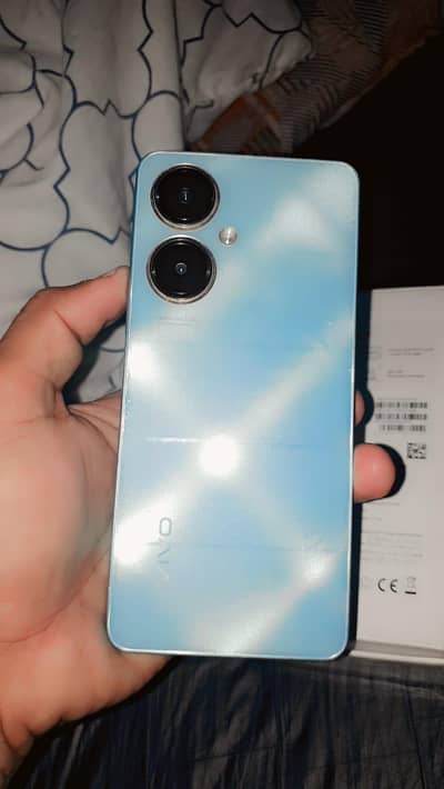 vivo y27 official PTA with original box char 6+6/128 GBger