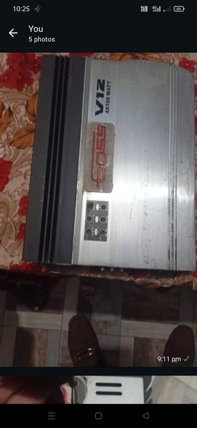 amplfire with 12inch woofer