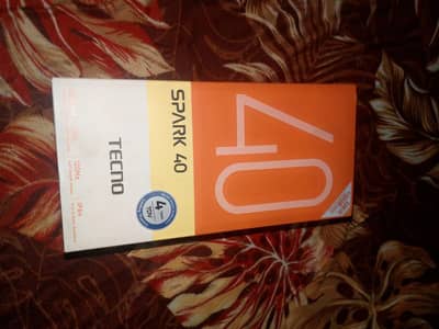 tacno spark 40 6+6 128 12 din used box charg daba  available