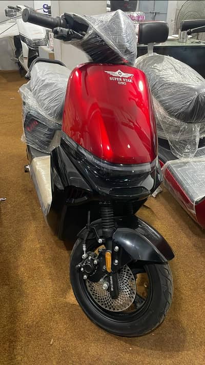 superstar electric scooty G90 , Electric Scooter 2026 zero meter Bikes