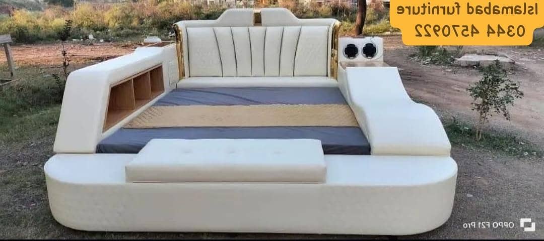 smartbed#doublebed#bedset#multimediabed 4